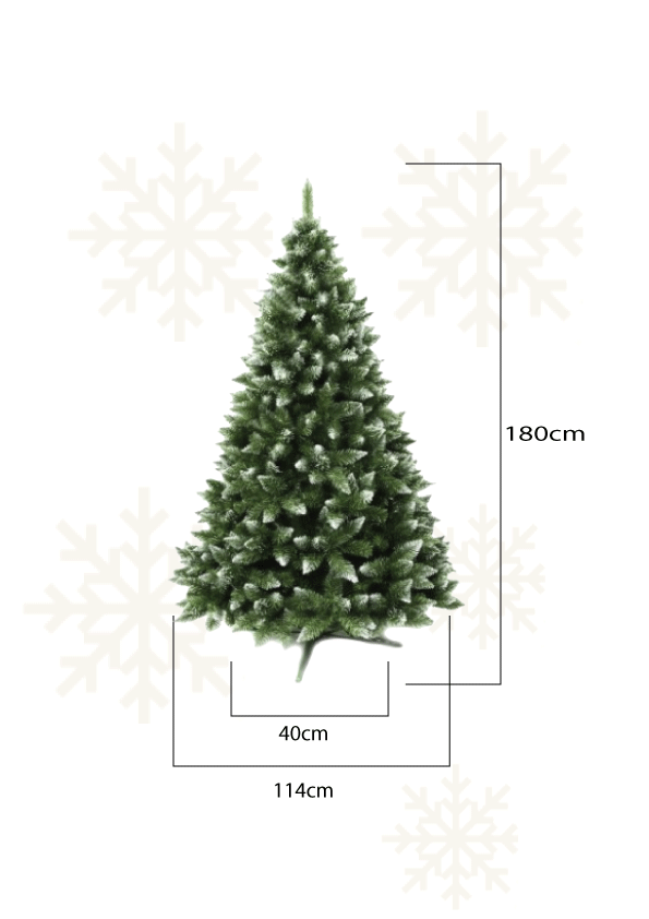 Weihnachtsbaum Tanne 180cm Luxury Diamond 4